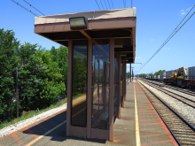 Picture of Metra's 147th Street Station