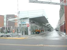 Picture of CTA's 54th Avenue and Cermak Road rail station