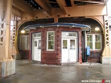 Picture of CTA's California Milwaukee rail station