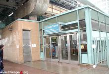 Picture of CTA Roosevelt Wabash Rail Station