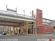 Picture of CTA's Addison Ravenswood rail station