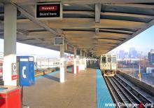 Picture of CTA Cermak Chinatown rail station platform