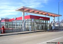 Picture of CTA's 69th Street rail station