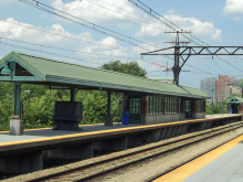 Picture of Metra's 55th 56th 57th Street Station