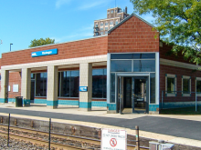 Picture of Metra's Waukegan Station