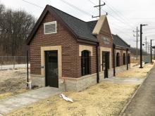 Picture of Metra's Romeoville Station