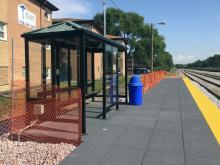 Picture of Metra's 123rd Street Station