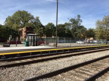 Picture of Metra's 115th Street Station