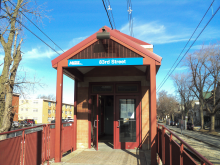Picture of Metra's 83rd Street Station Metra Electric Line