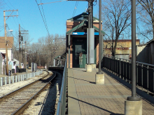 Picture of Metra's 87th Street / South Chicago station 