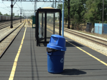 Picture of Metra's 95th Street Chicago State University station