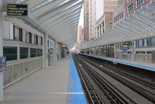 Picture of CTA's Washington Wabash Rail Station
