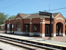 Picture of Metra's Ashburn Station