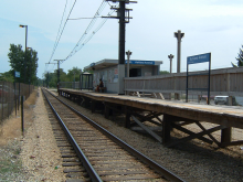 Picture of Metra's Ashland Avenue Station