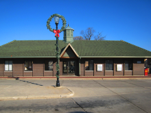Picture of Metra's Bensenville Station