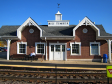 Picture of Metra's Big Timber Station