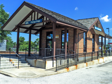 Picture of Metra's Chicago Ridge Station