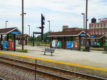 Picture of Metra's Clybourn Station