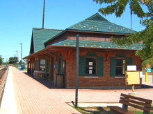 Picture of Metra's Fox Lake station