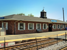 Picture of Metra's Franklin Park station
