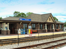 Picture of Metra's Grayslake Station