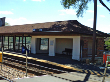 Picture of Metra's Healy station