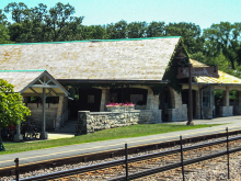 Picture of Metra's Kenilworth Station