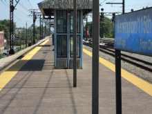 Picture of Metra's Kensington Station