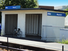 Picture of Metra's Mayfair Station