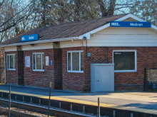 Picture of Metra's Medina Station