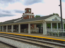 Picture of Metra's Midlothian Station