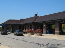 Picture of Metra's Naperville Station