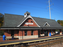Picture of Metra's National Street Station