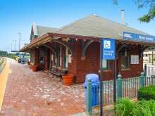 Picture of Metra's New Lenox Station