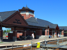 Picture of Metra's North Glenview Station