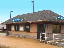 Picture of Metra's O'Hare Transfer Station