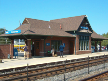 Picture of Metra's Prairie View station
