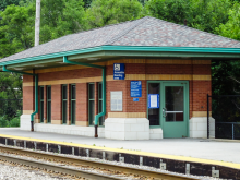 Picture of Metra's Robbins Station