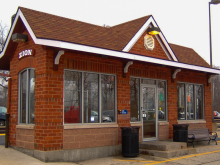 Picture of Metra's Zion Station