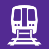 CTA purple line train logo