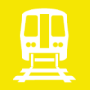 CTA yellow line train logo