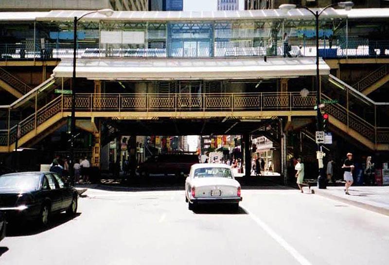 Picture of CTA's Adams Wabash rail station
