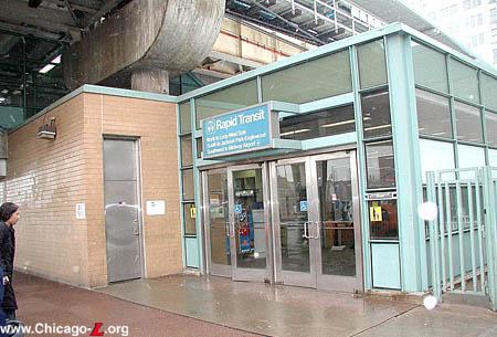 Picture of CTA Roosevelt Wabash Rail Station