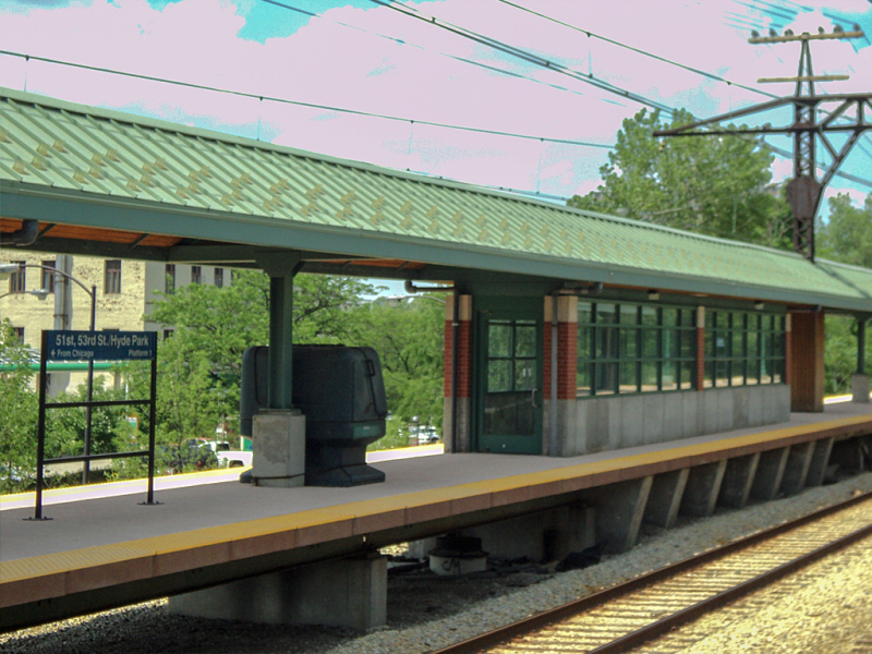Picture of Metra's 51st - 53rd station