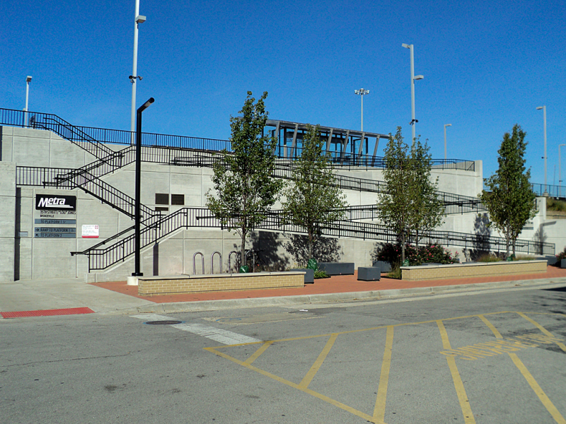 Picture of Metra's 35th Street Station