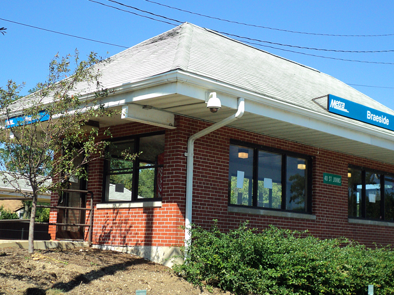 Picture of Metra's Braeside Station