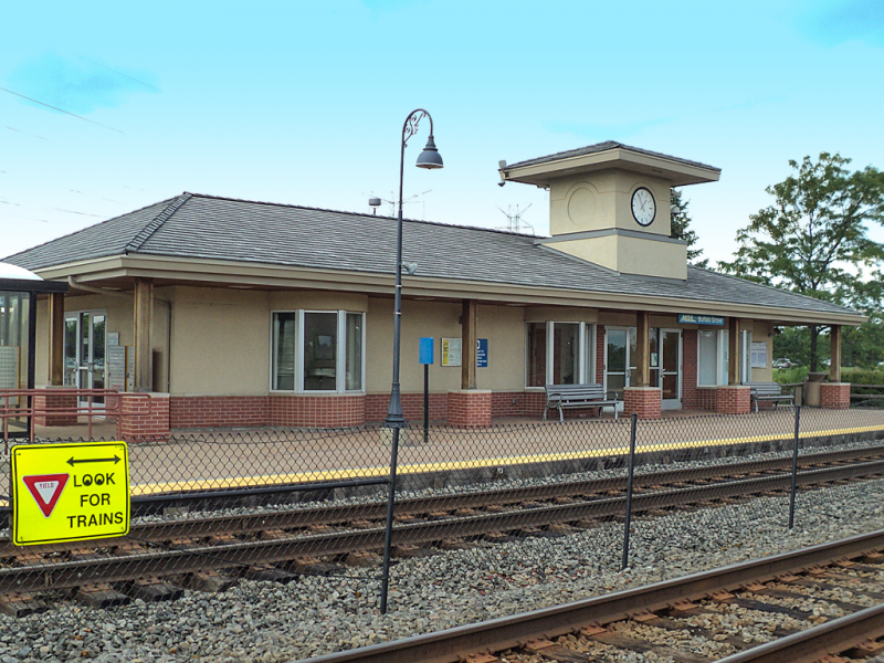 Picture of Metra's Buffalo Grove Station