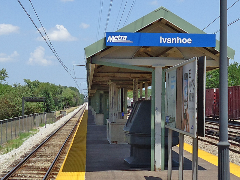 Picture of Metra's Ivanhoe Station