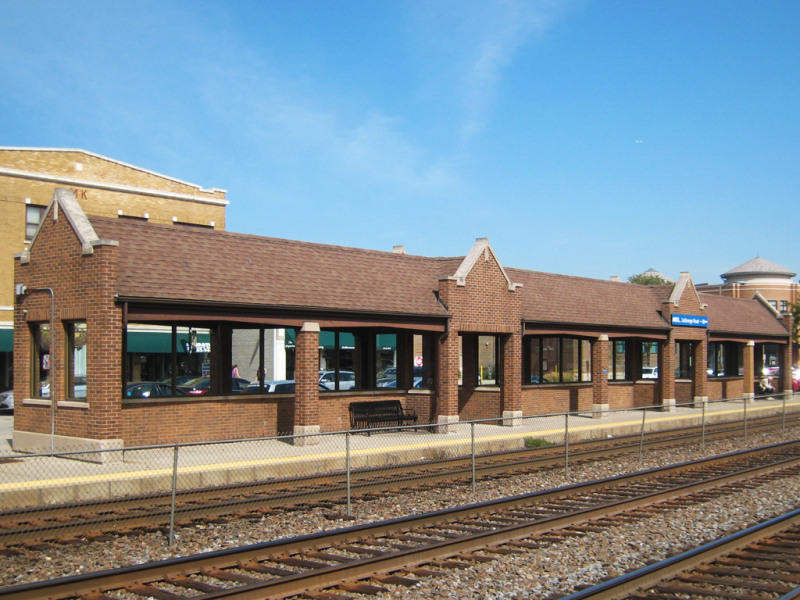 Picture of Metra's LaGrange Road Station