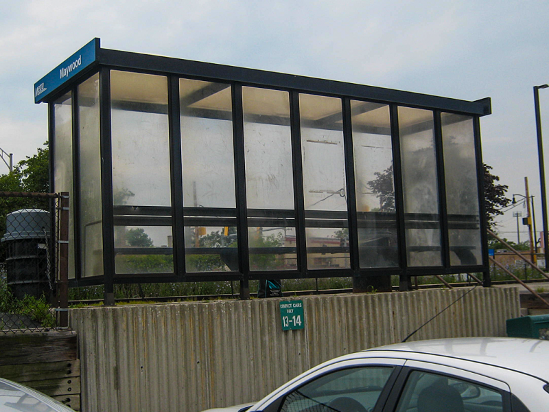 Picture of Metra's Maywood Station